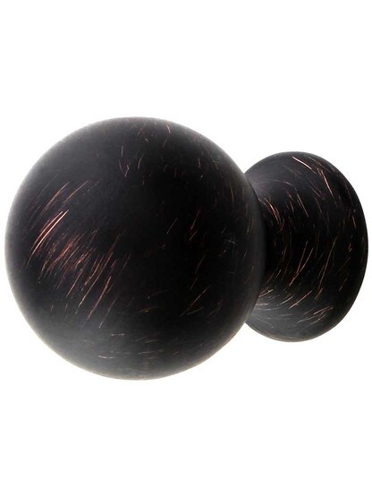 Fuller Cabinet Knob - 1 inch Diameter in Vintage Bronze.